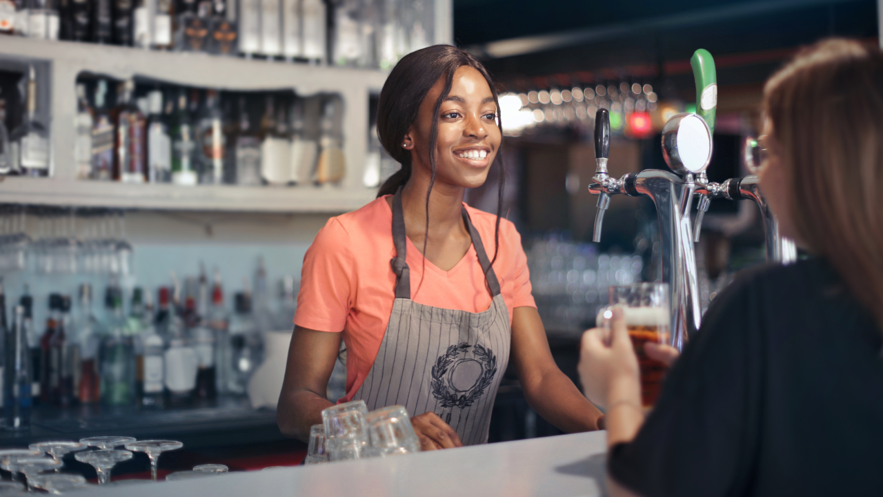 Queensland coastline and hospitality venues